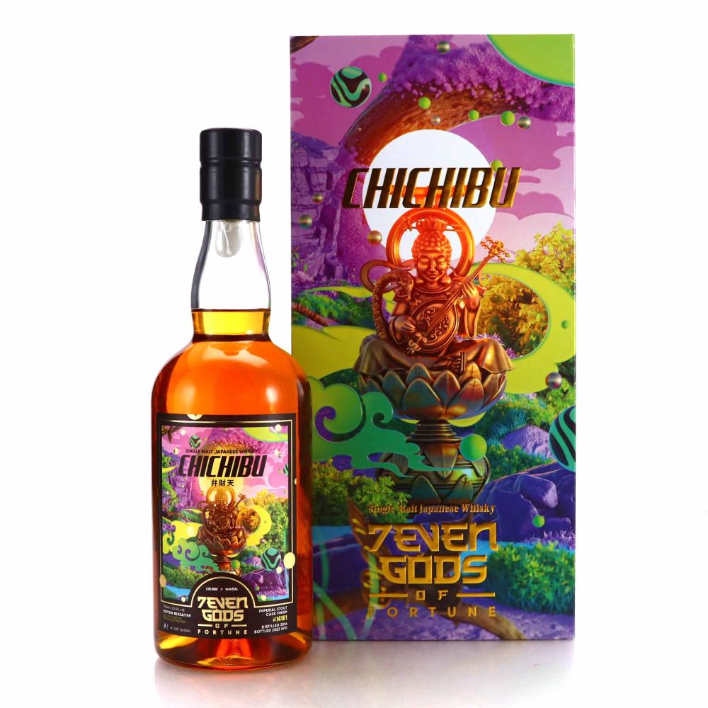 Chichibu 2016 Single Stout Cask Finish 6 Year Old #14161 / Seven Gods of Fortune