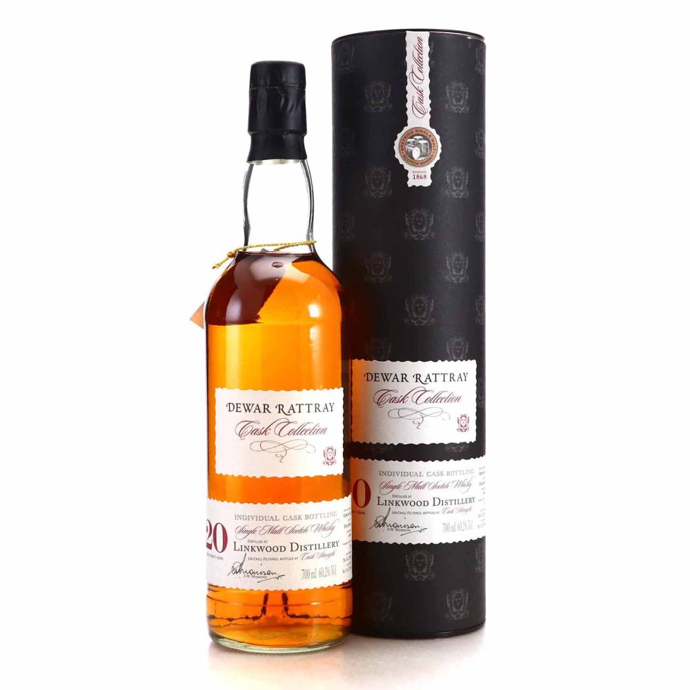 Linkwood 1985 Dewar Rattray 20 Year Old