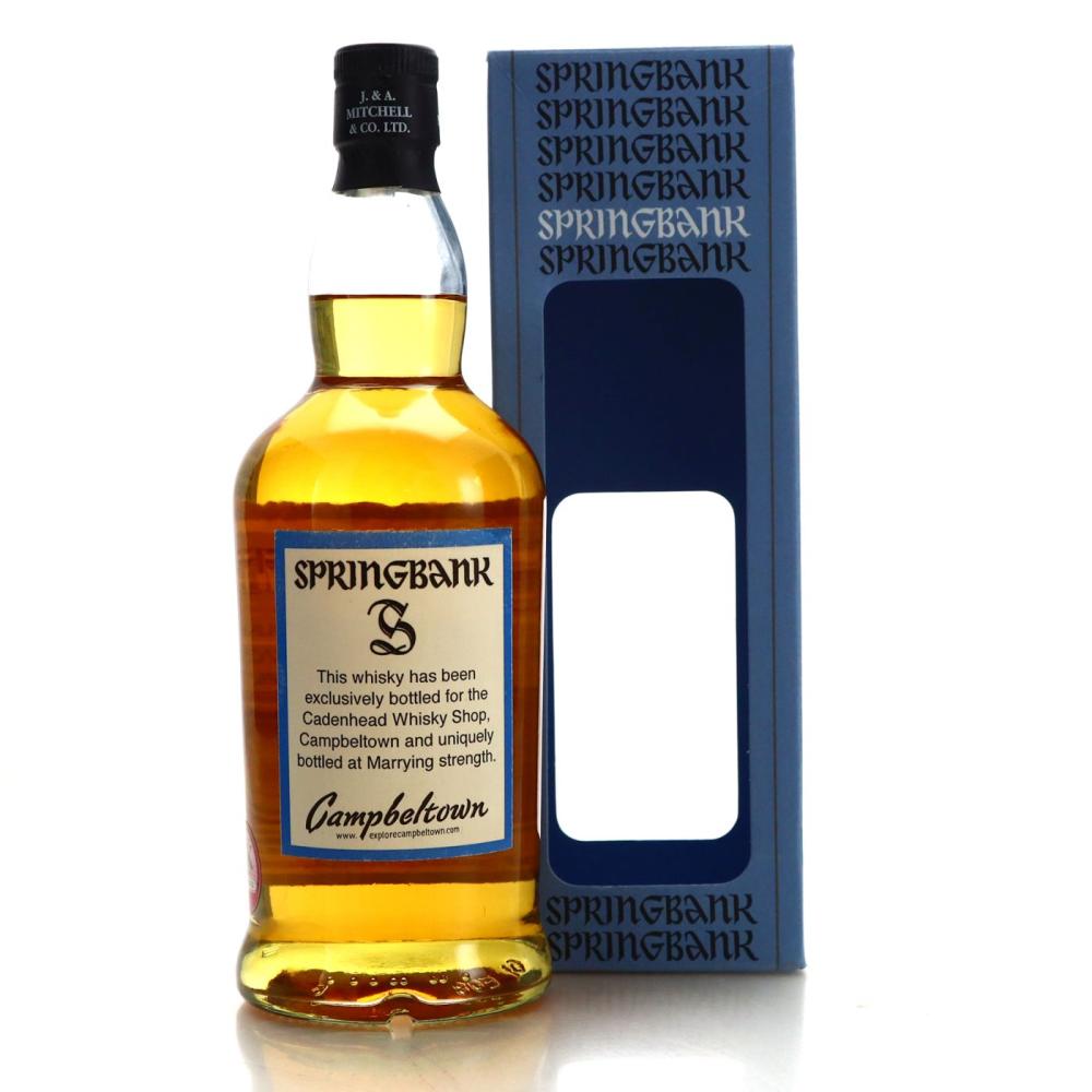 Springbank 10 Year Old Marrying Strength 2015 / Cadenhead Whisky Shop