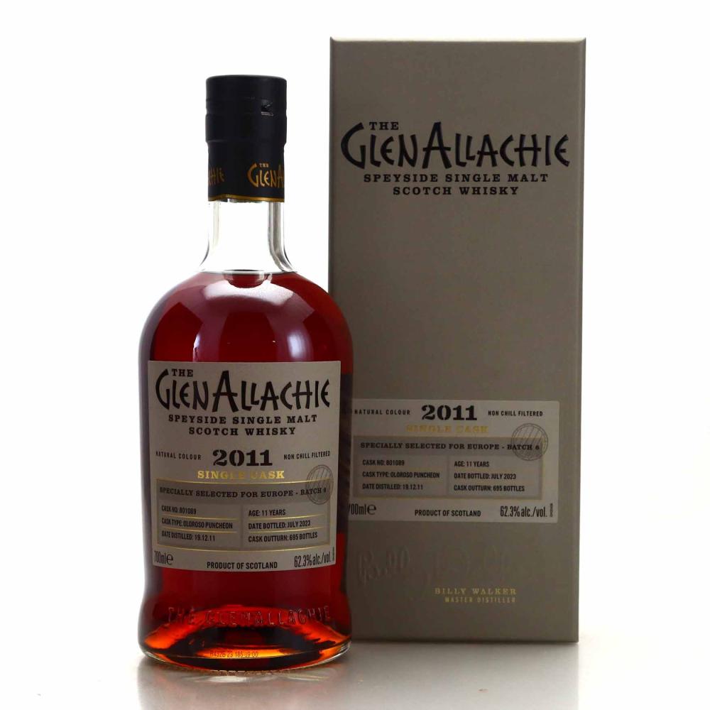 Glenallachie 2011 Single Oloroso Cask 11 Year Old #801089 / Europe Batch 6