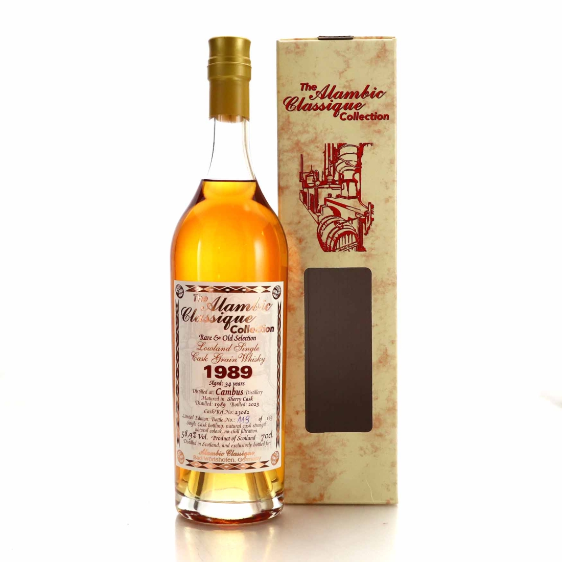 Cambus 1989 Alambic Classique 34 Year Old