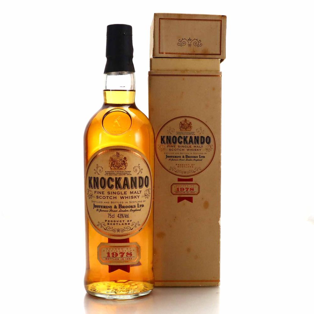 Knockando 1978 bottled 1993