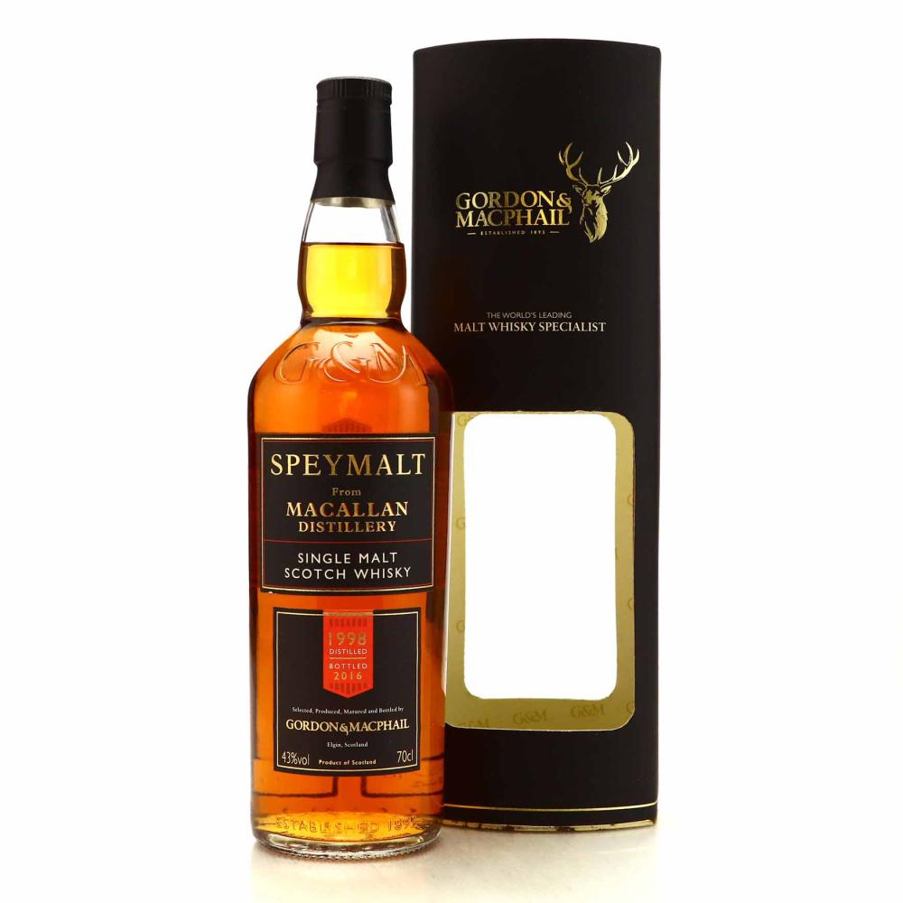 Macallan 1998 Gordon and MacPhail Speymalt bottled 2016