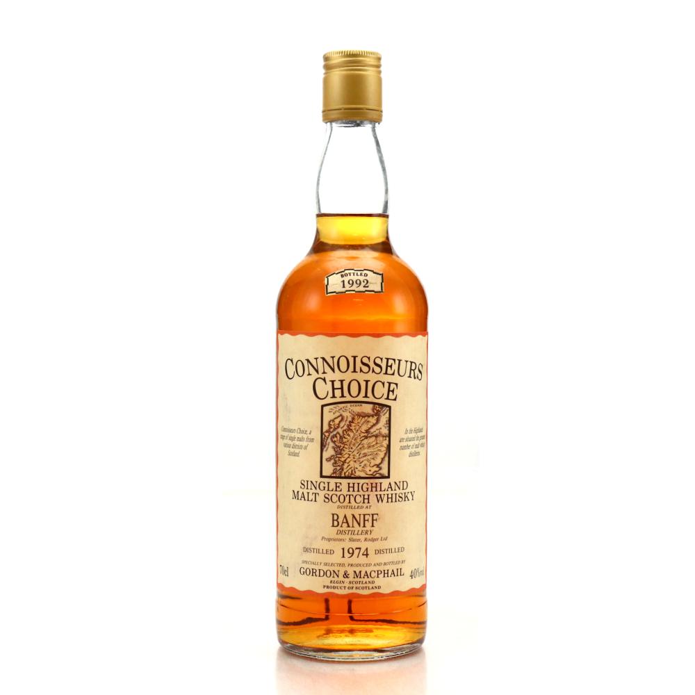 Banff 1974 Gordon and MacPhail bottled 1992