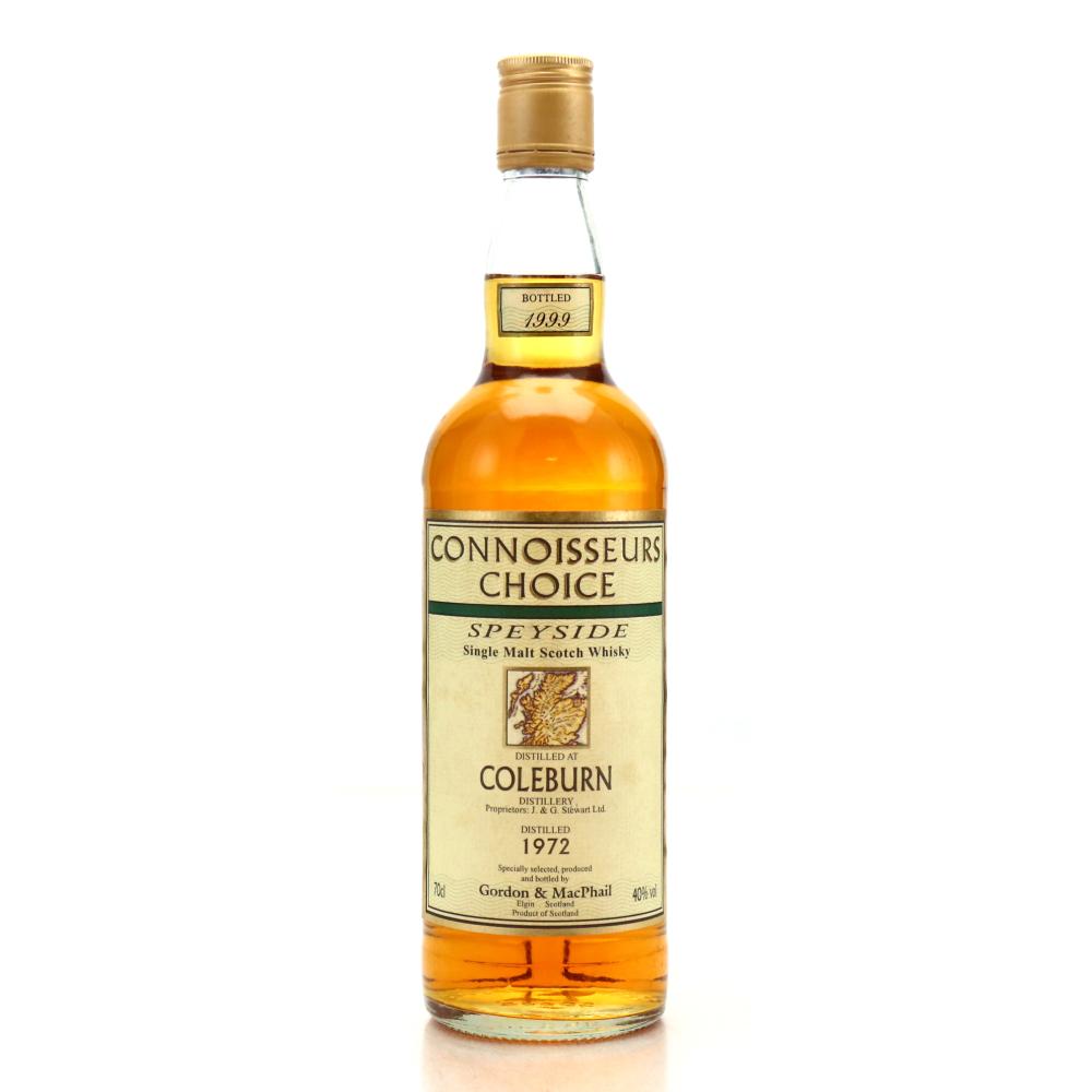 Coleburn 1972 Gordon and MacPhail bottled 1999