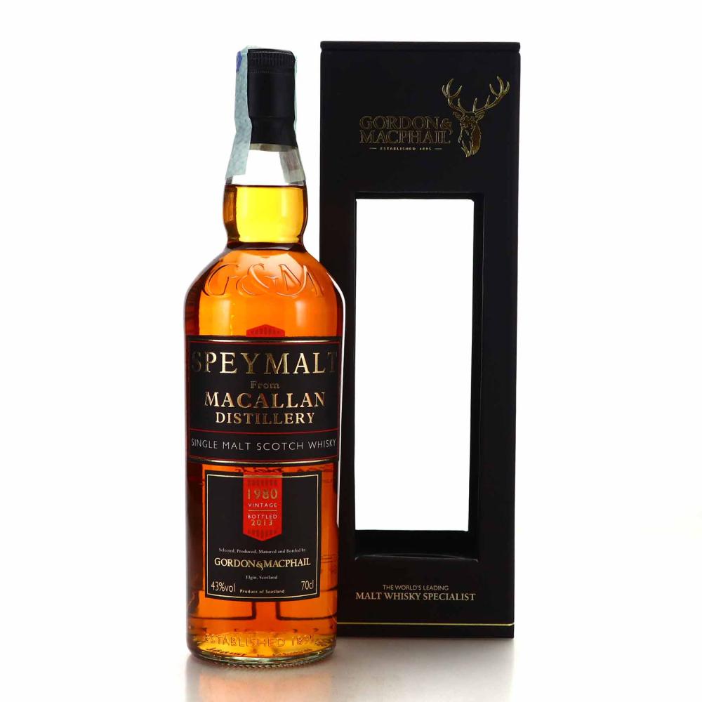 Macallan 1980 Gordon and MacPhail Speymalt bottled 2013