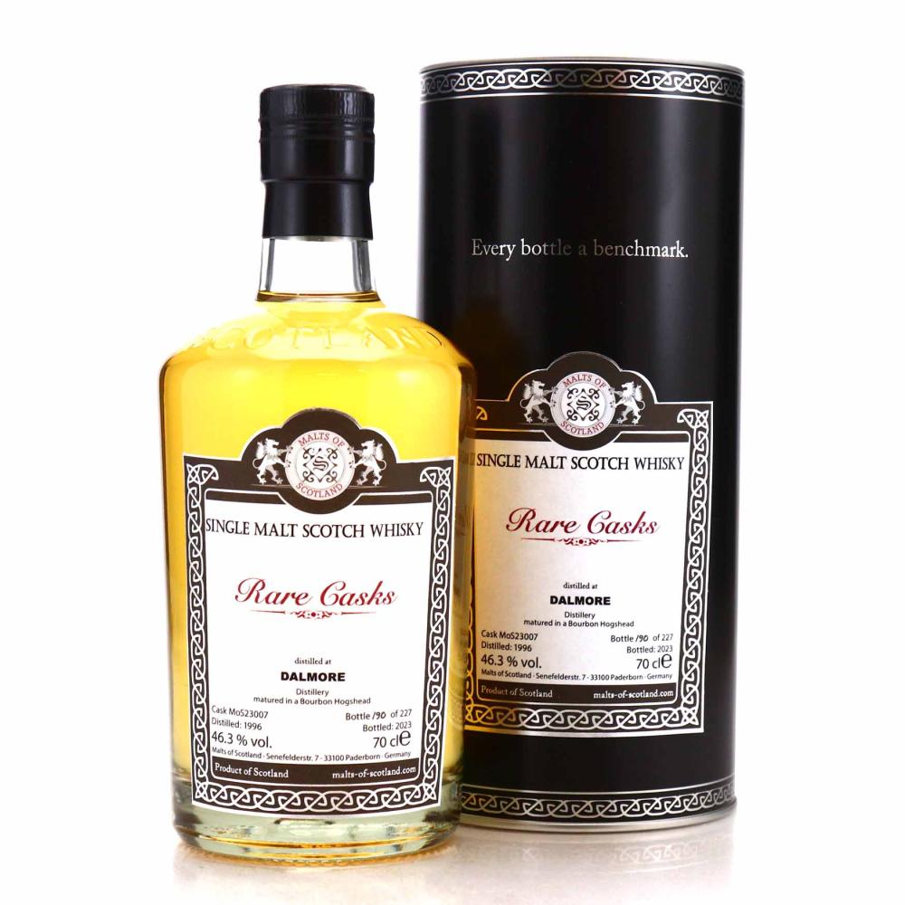 Dalmore 1996 Malts of Scotland Bourbon Hogshead