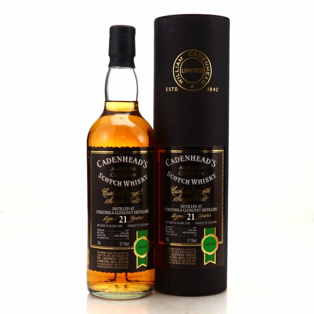 Strathisla 1987 Cadenhead's 21 Year Old