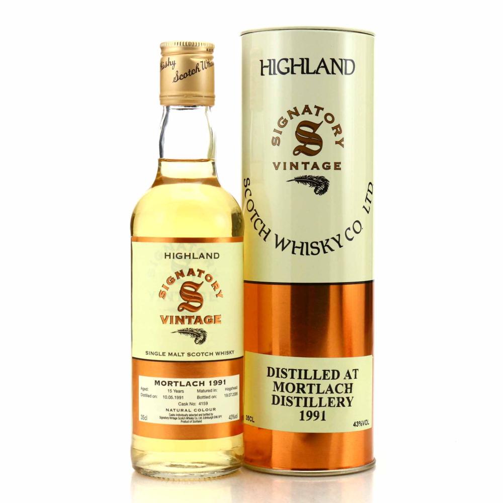 Mortlach 1991 Signatory Vintage 15 Year Old 35cl