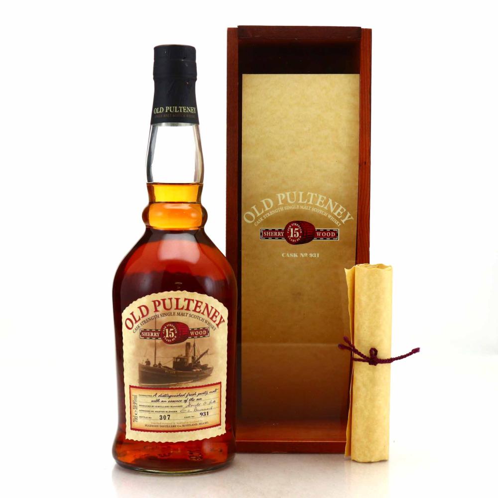 Old Pulteney 15 Year Old Sherry Wood Cask #931