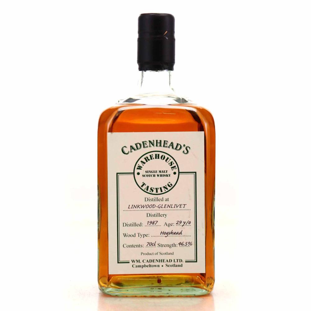 Linkwood 1987 Cadenhead's 29 Year Old Warehouse Tasting