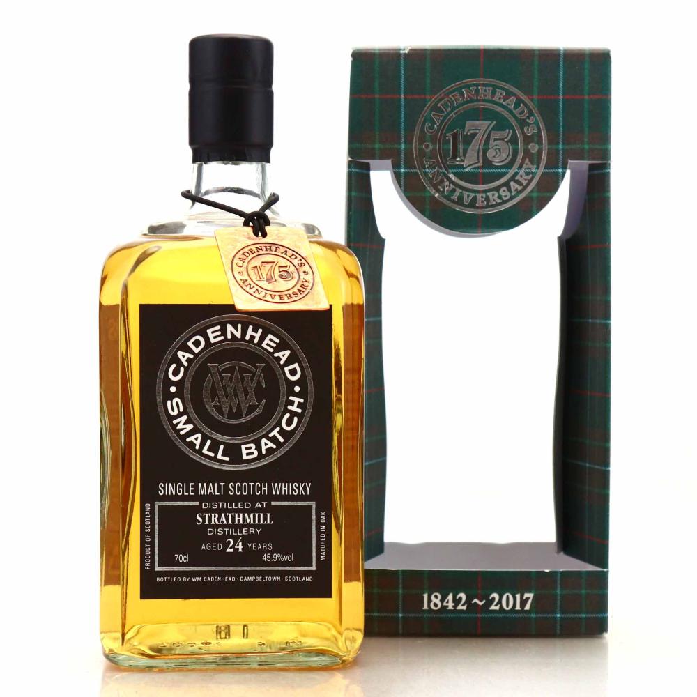 Strathmill 1992 Cadenhead's 24 Year Old  / 175th Anniversary