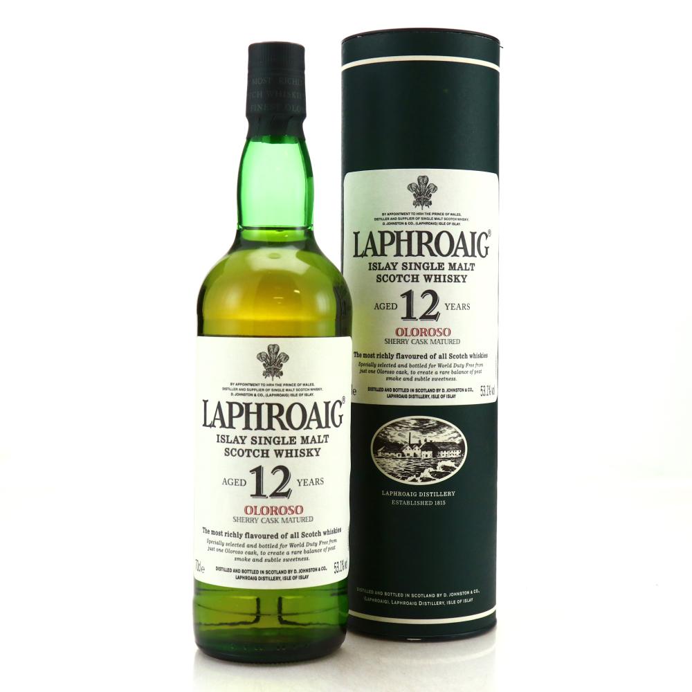 Laphroaig 12 Year Old Single Oloroso Cask / World Duty Free