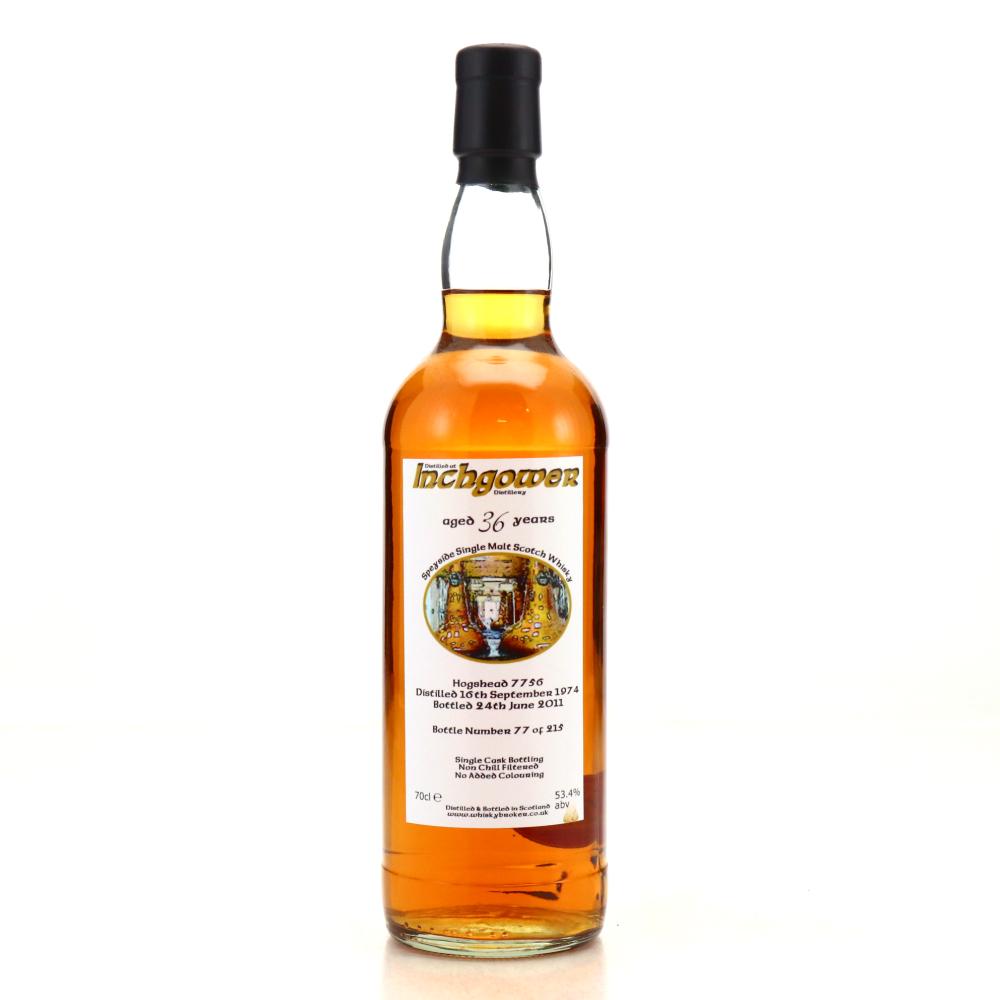 Inchgower 1974 Whisky Broker 36 Year Old