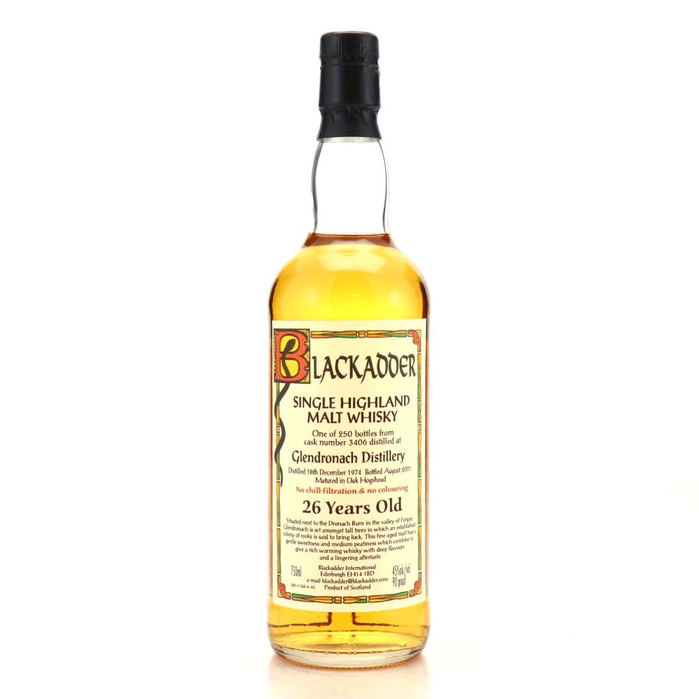 Glendronach 1974 Blackadder 26 Year Old 75cl / US Import
