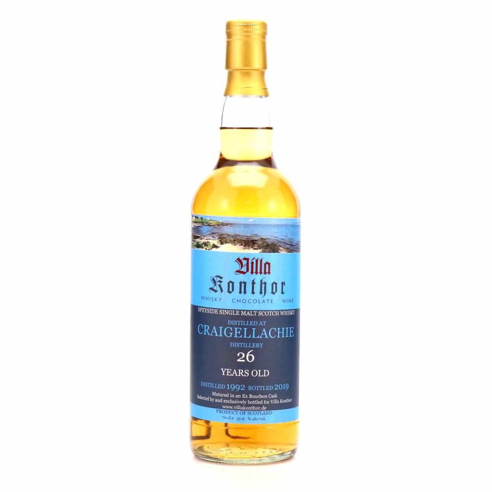 Craigellachie 1992 Villa Konthor 26 Year Old