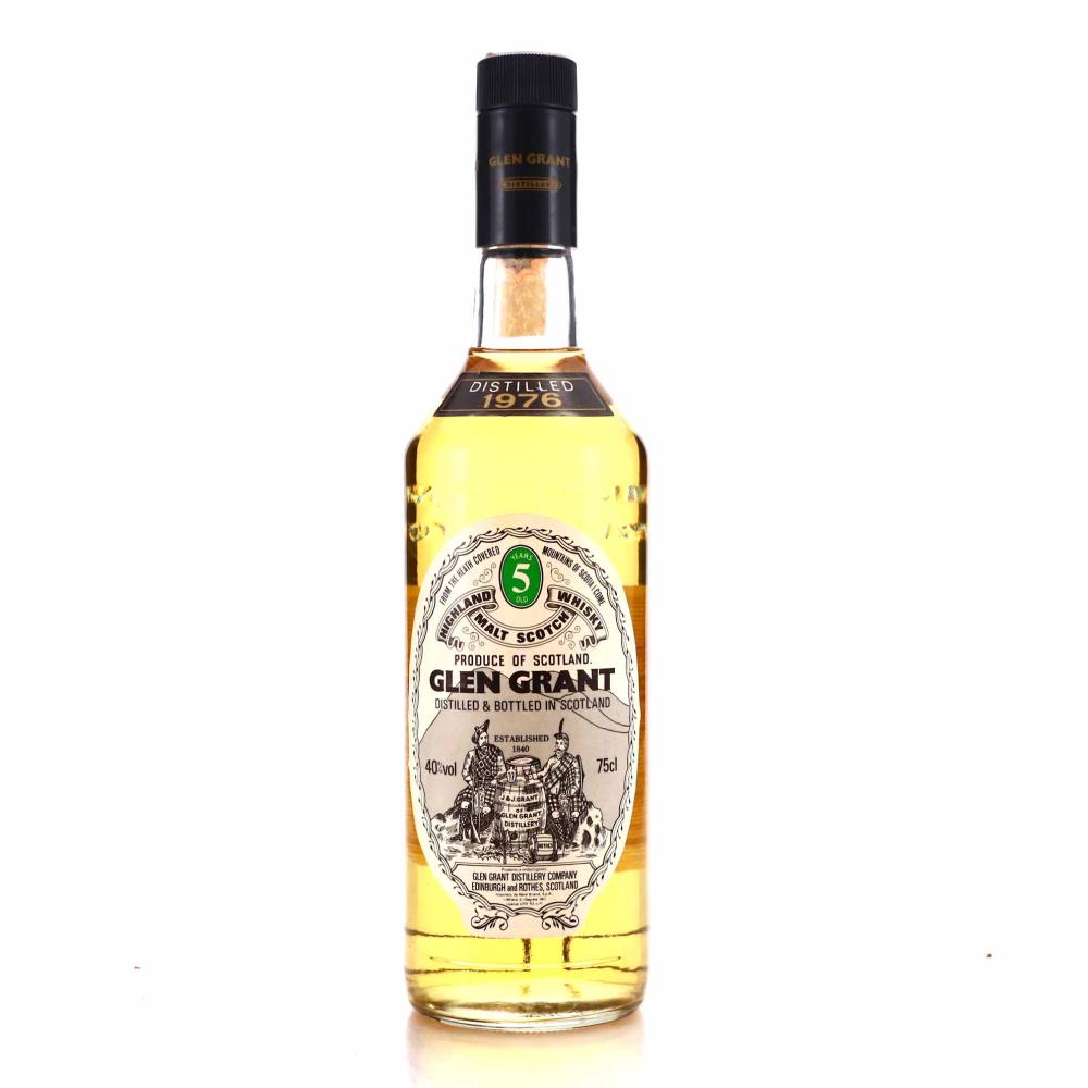 Glen Grant 1976 5 Year Old / Seagram Italia Import