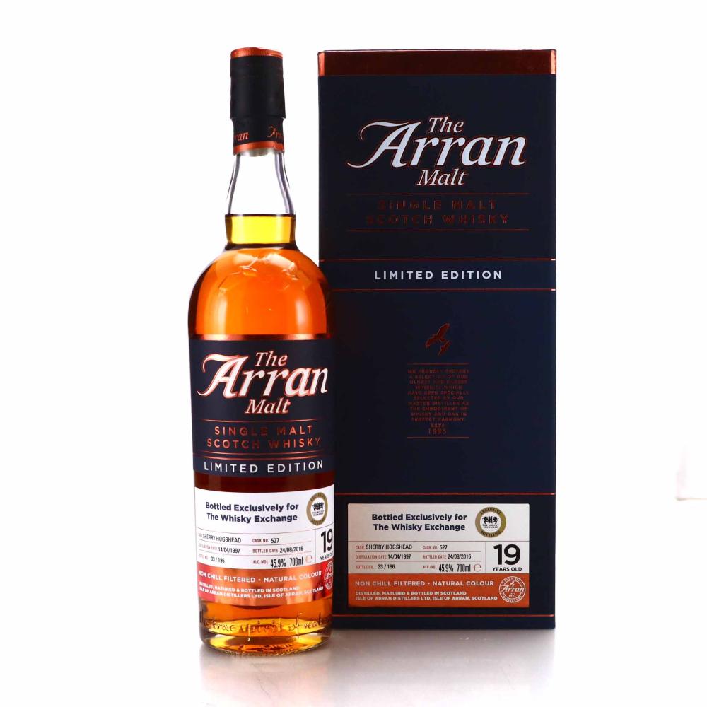 Arran 1997 Single Sherry Cask 19 Year Old #527 / TWE