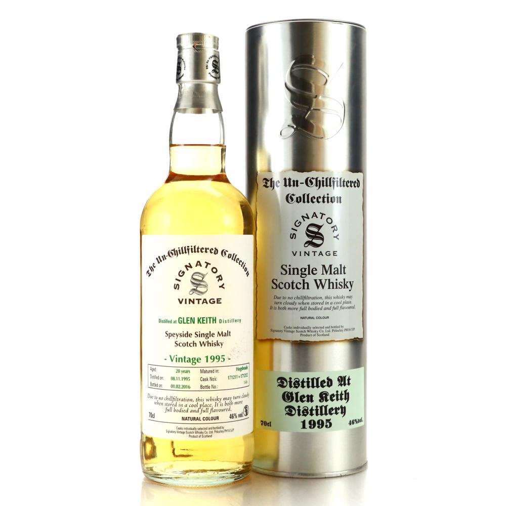 Glen Keith 1995 Signatory Vintage 20 Year Old