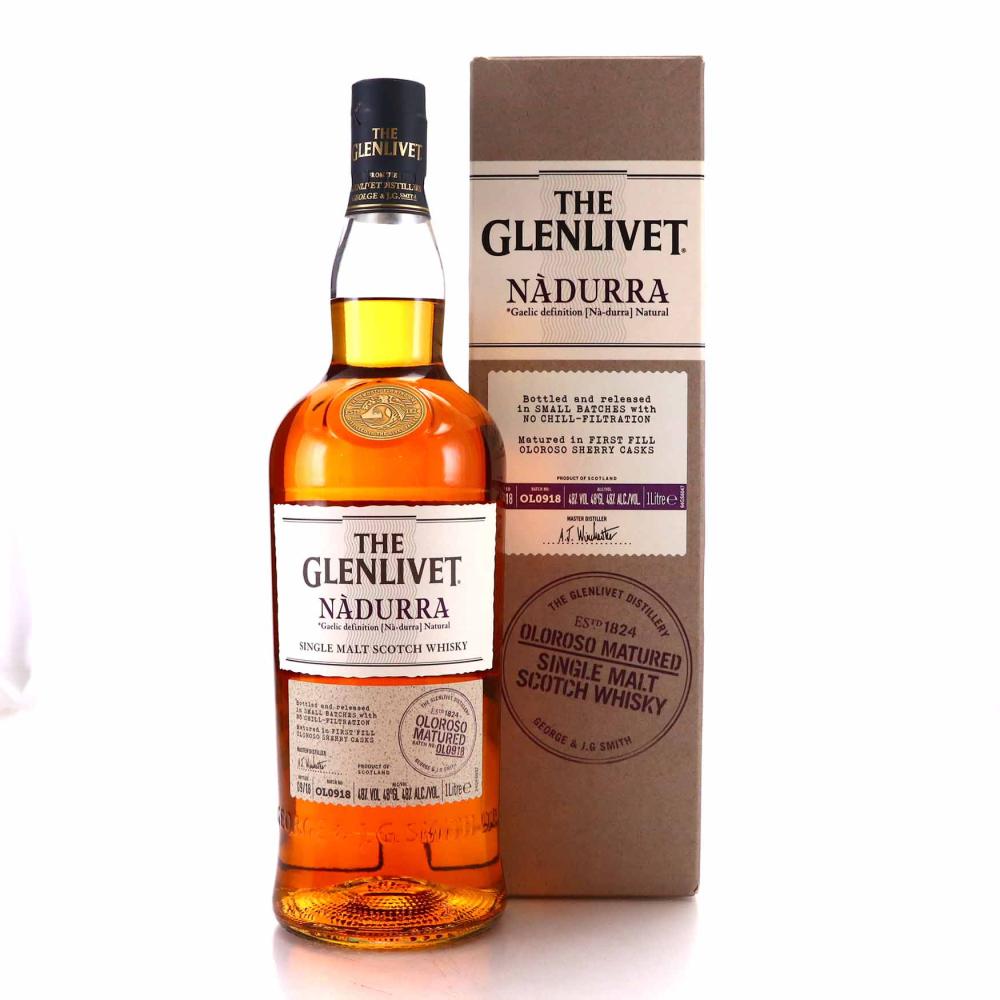Glenlivet Nadurra Oloroso Matured Batch #OLO918 1 Litre