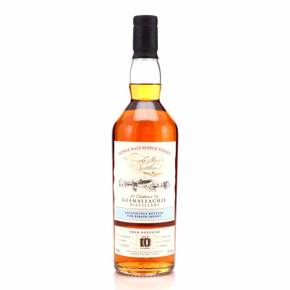 Glenallachie 2011 Single Malts of Scotland 10 Year Old / Kirsch Import