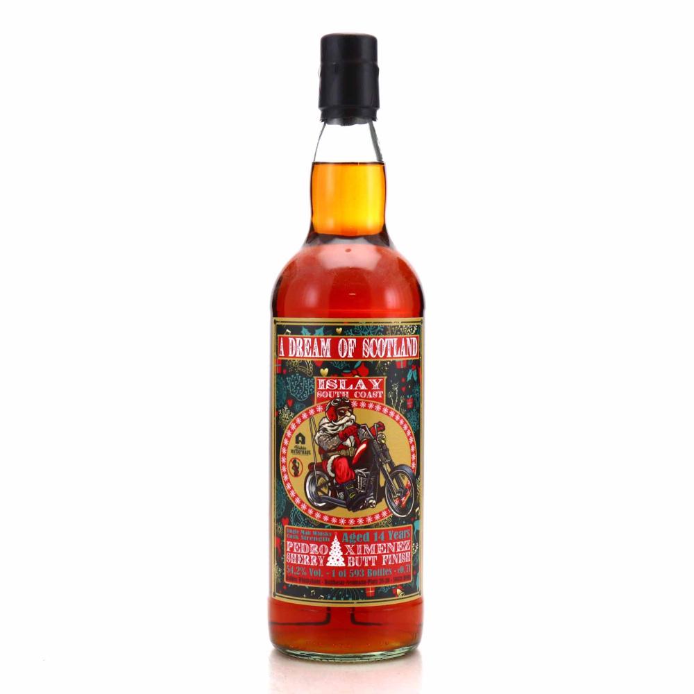 South Coast Islay Single Malt 14 Year Old Dream of Scotland Sherry Finish