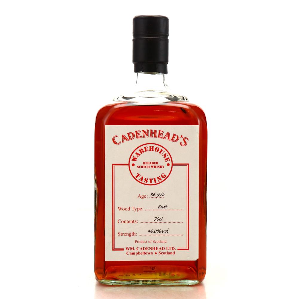 Blended Scotch 36 Year Old Cadenhead's Warehouse Tasting
