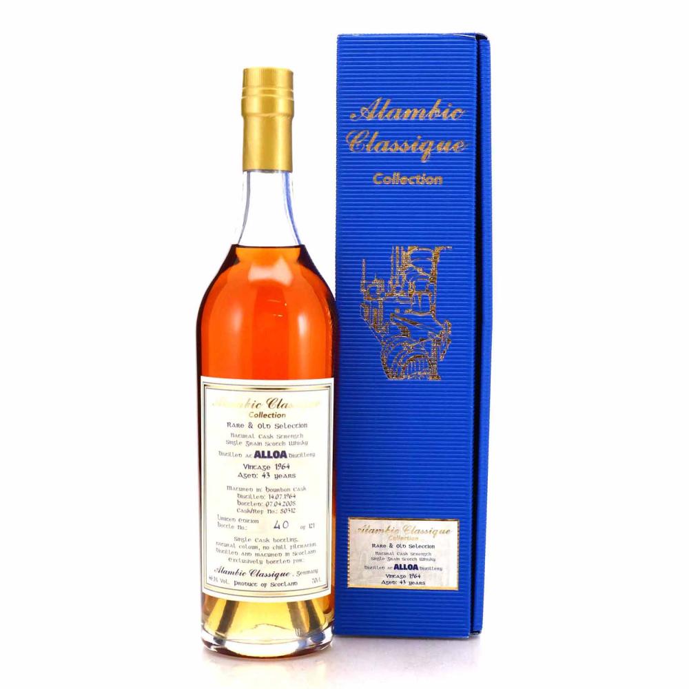 North of Scotland 'Alloa' 1964 Rare & Old Selection 43 Year Old / Alambic Classique