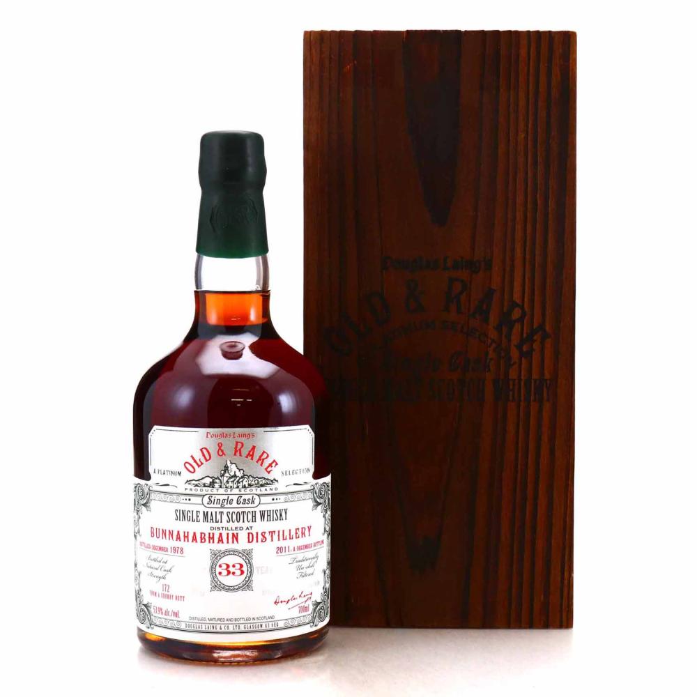 Bunnahabhain 1978 Douglas Laing 33 Year Old / Old and Rare