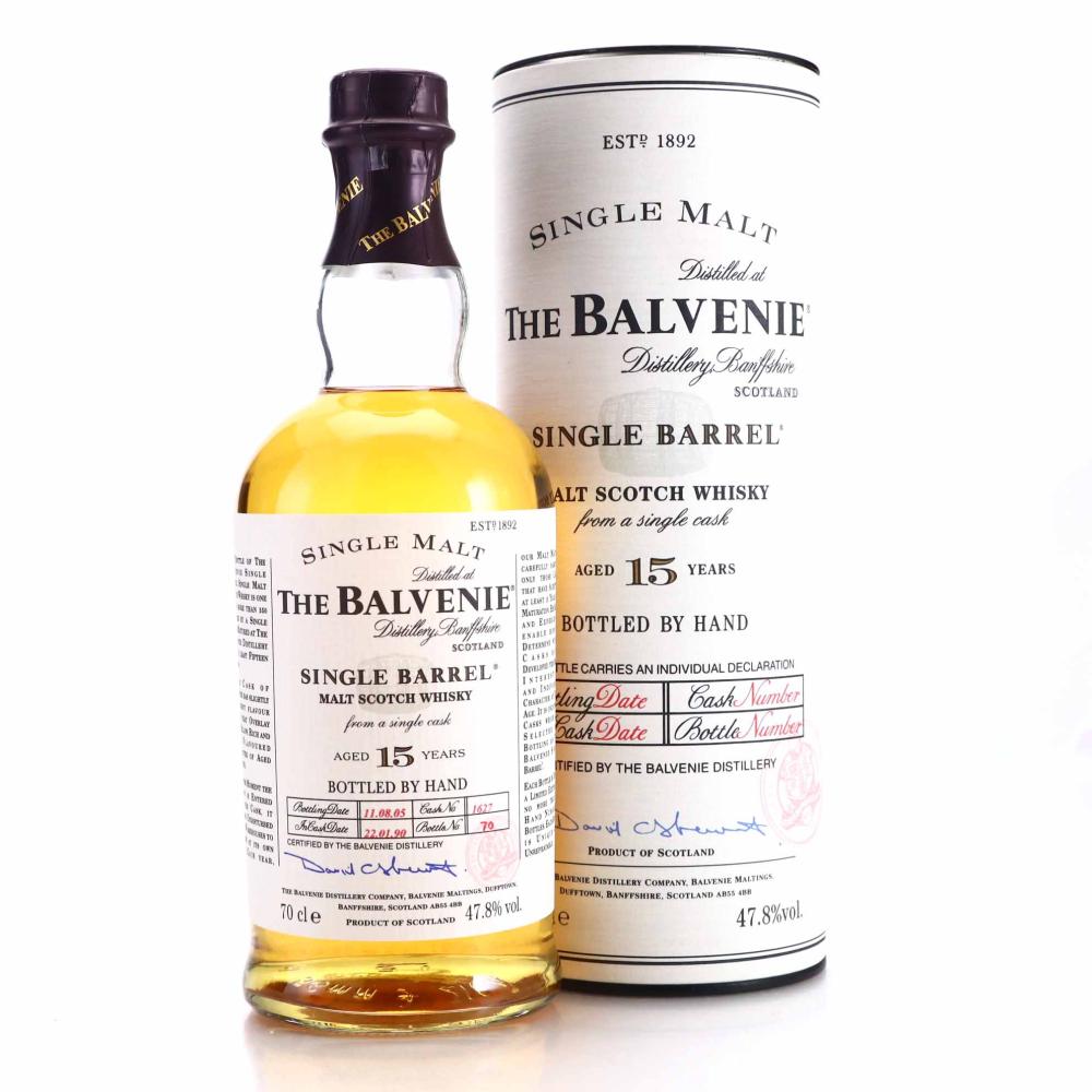 Balvenie 1990 Single Barrel 15 Year Old #1627