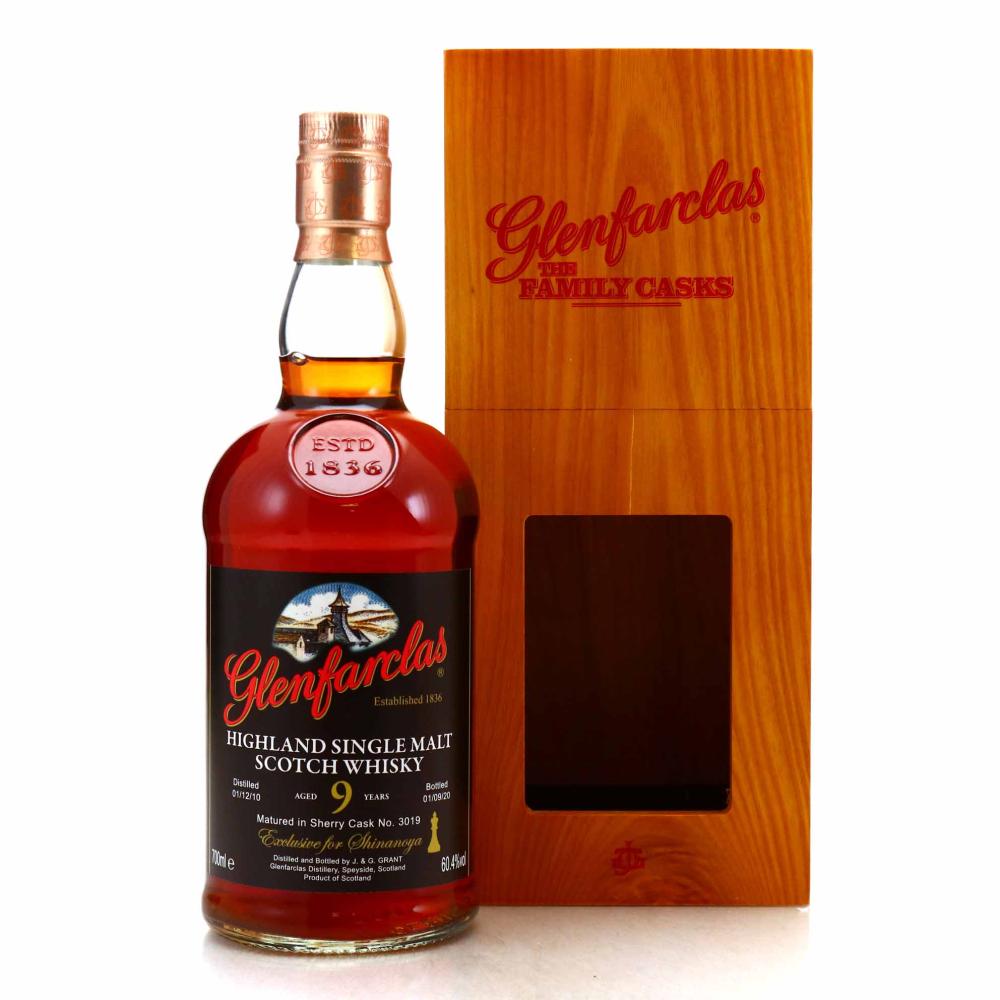 Glenfarclas 2010 Single Sherry Cask 9 Year Old #3019 / Shinanoya