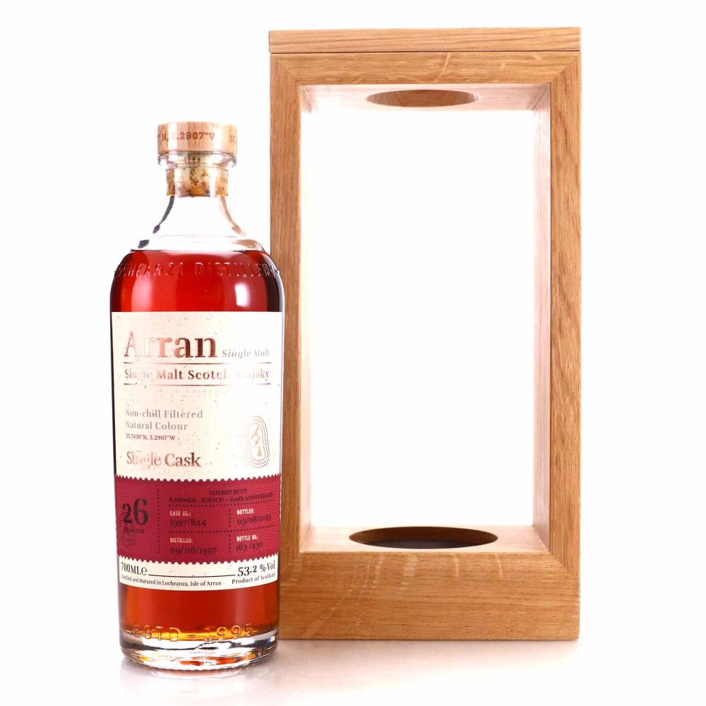 Arran 1997 Single Sherry Cask 26 Year Old #844 / Kammer-Kirsch 100th Anniversary