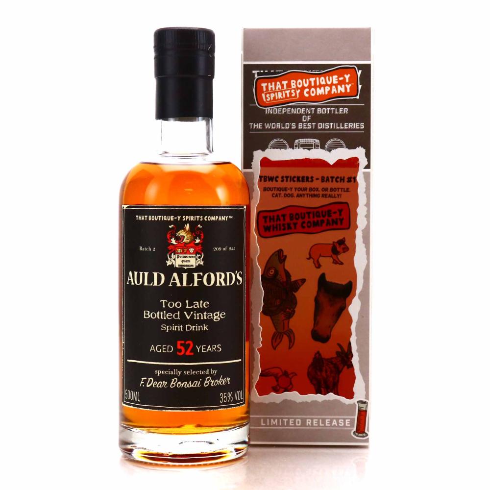 Auld Alford's 52 Year Old That Boutique-y Spirit Company Batch #2