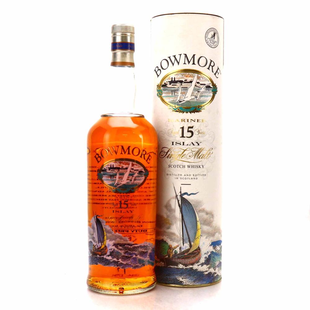 Bowmore 15 Year Old Mariner Screen Print 1 Litre 1990s