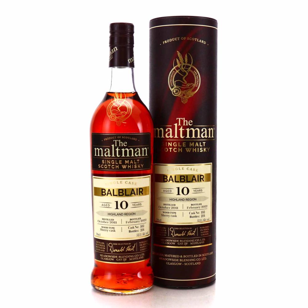 Balblair 2011 Maltman 10 Year Old