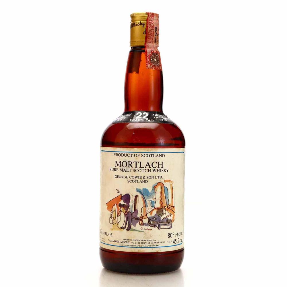 Mortlach 1957 Samaroli 22 Year Old / Cadenhead's 1979 Bottle No.1