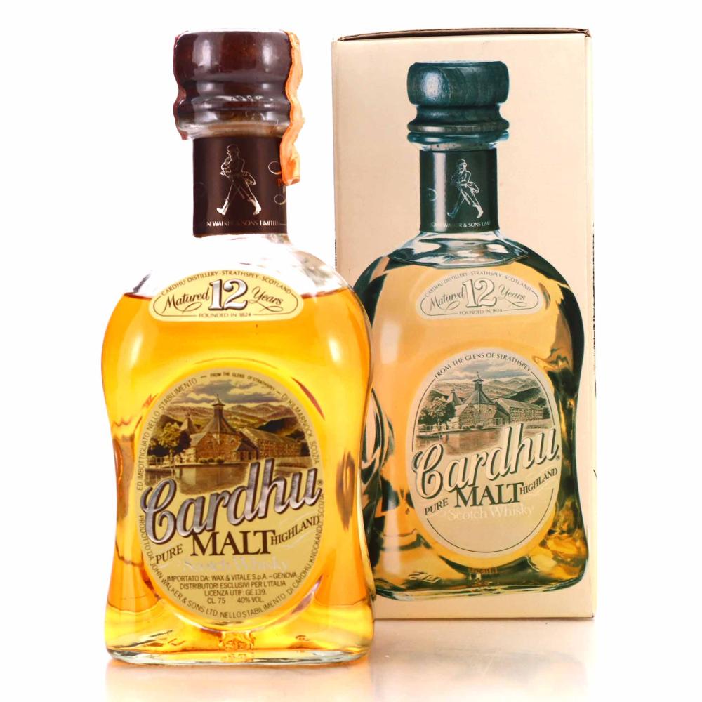 Cardhu 12 Year Old John Walker and Sons 1980s / Wax & Vitale Import