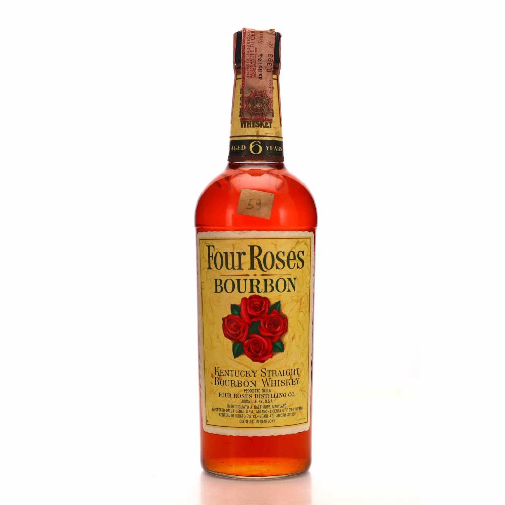 Four Roses 6 Year Old Kentucky Straight Bourbon 19XX / Cedal Import