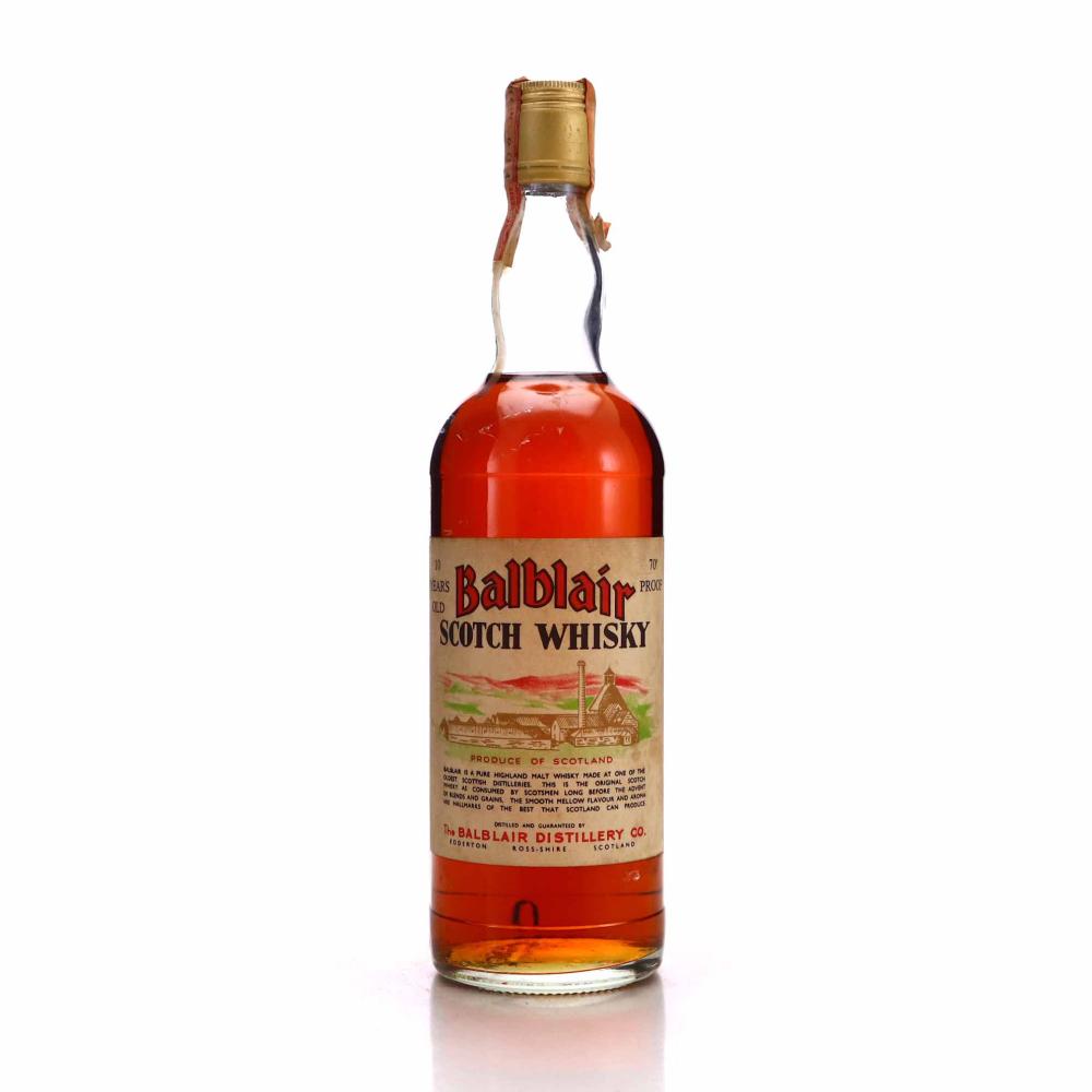Balblair 10 Year Old Gordon and MacPhail 1970-80s / Sestante Import