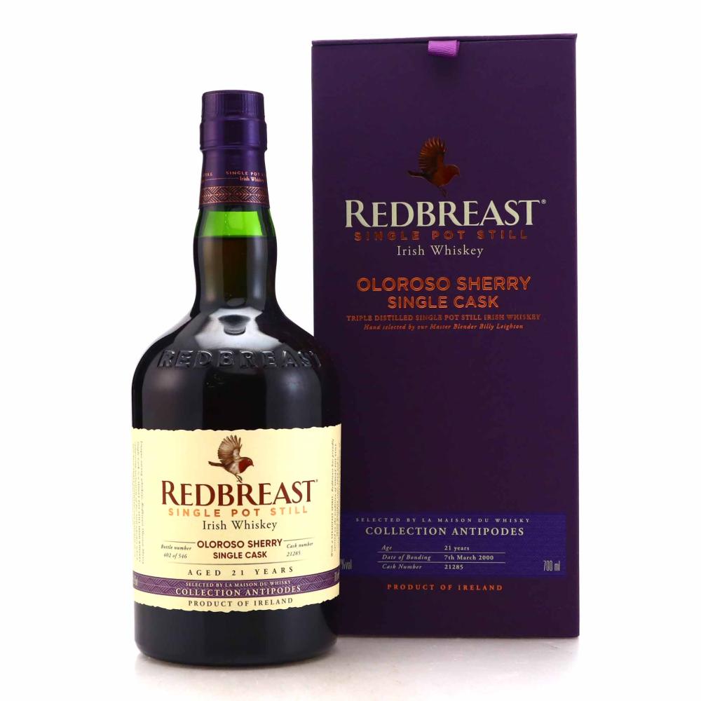 Redbreast 2000 Single Oloroso Cask 21 Year Old #21285 / LMDW