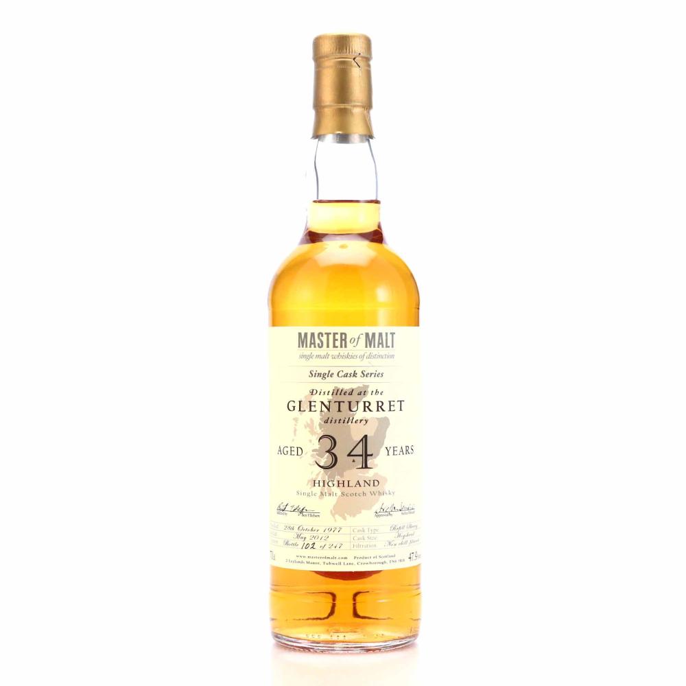Glenturret 1977  Master of Malt 34 Year Old