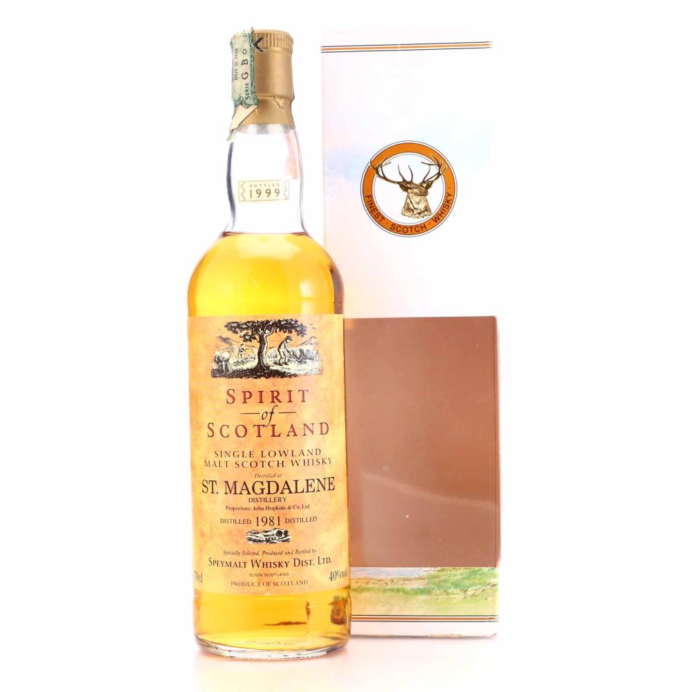 St Magdalene 1981 Gordon and MacPhail Spirit of Scotland / Bottled 1999