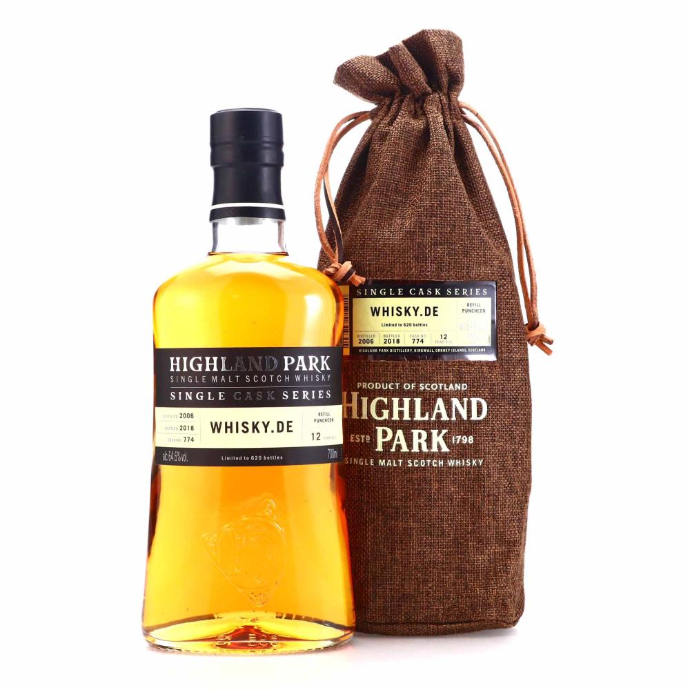 Highland Park 2006 Single Cask 12 Year Old #774 / Whisky.de