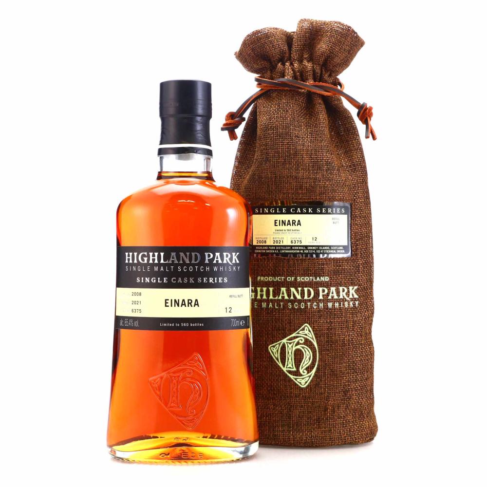 Highland Park 2008 Single Cask 12 Year Old #6375 / Einara