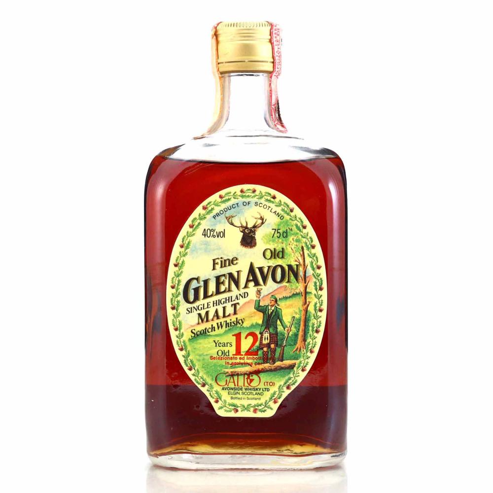 Glen Avon 12 Year Old Gordon and MacPhail 1980s / Gallo