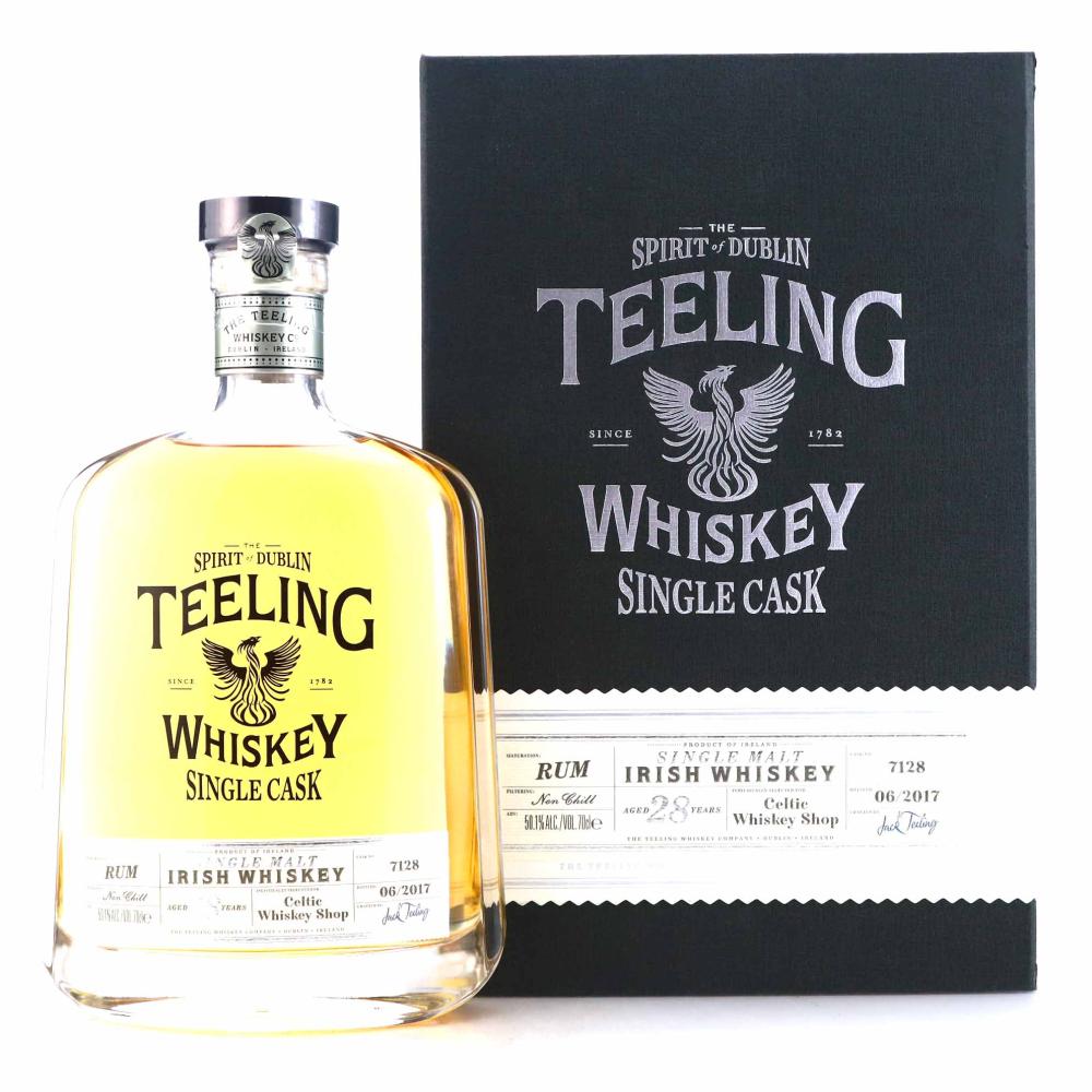 Teeling Whiskey 28 Year Old Single Rum Cask #7128 / Celtic Whiskey Shop