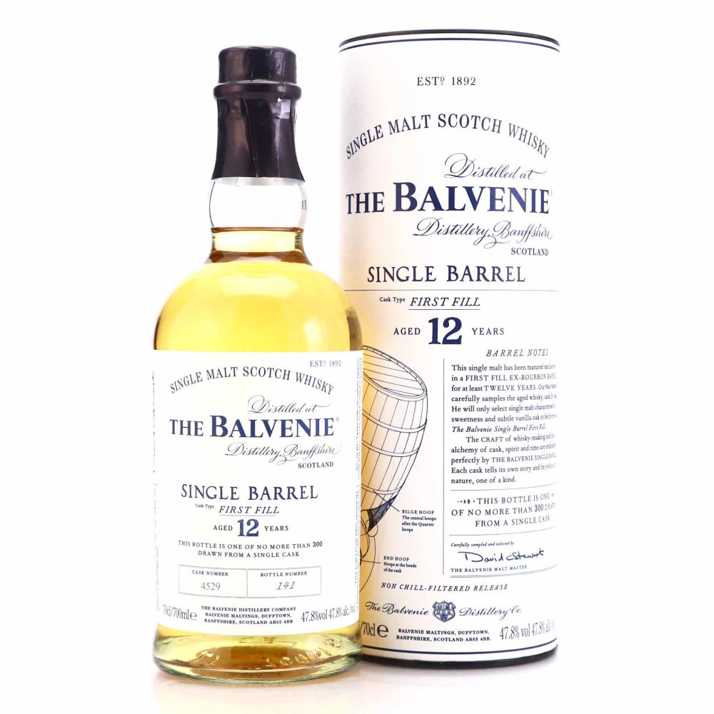 Balvenie 12 Year Old First Fill Single Barrel #4529