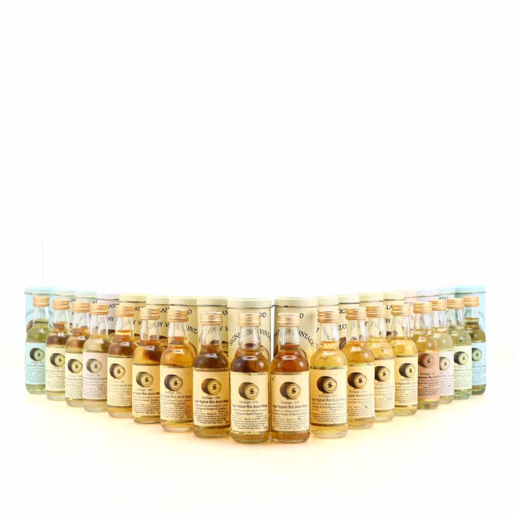 Signatory Vintage Miniature Collection 18 x 5cl