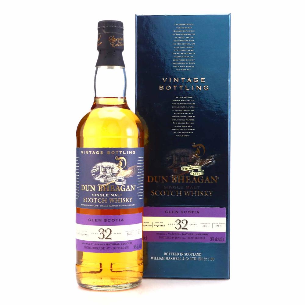Glen Scotia 1977 Dun Bheagan 32 Year Old