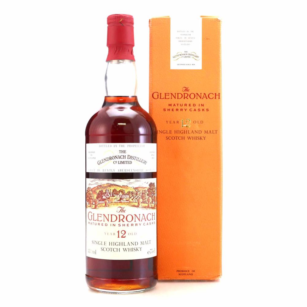 Glendronach 12 Year Old Sherry Casks 1980s 